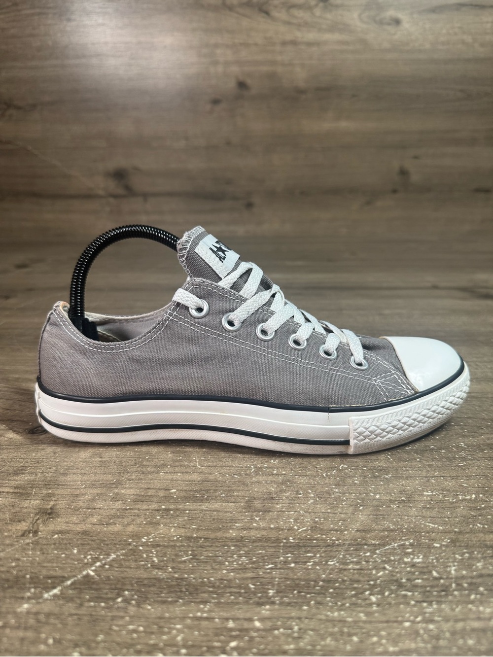Converse Chuck Taylor All Star Low Mens 6 Womens 8 Charcoal Gray 1J794 Shoes